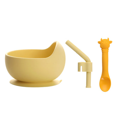 Baby Silicone Bowl Spoon Cover