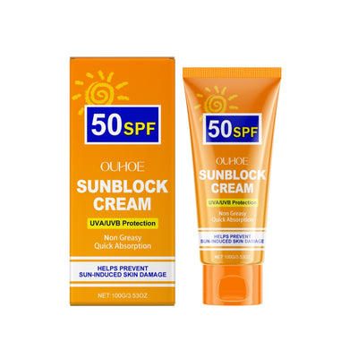 Moisturizing Sunscreen Protects Skin