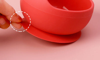 Baby Silicone Bowl Spoon Cover