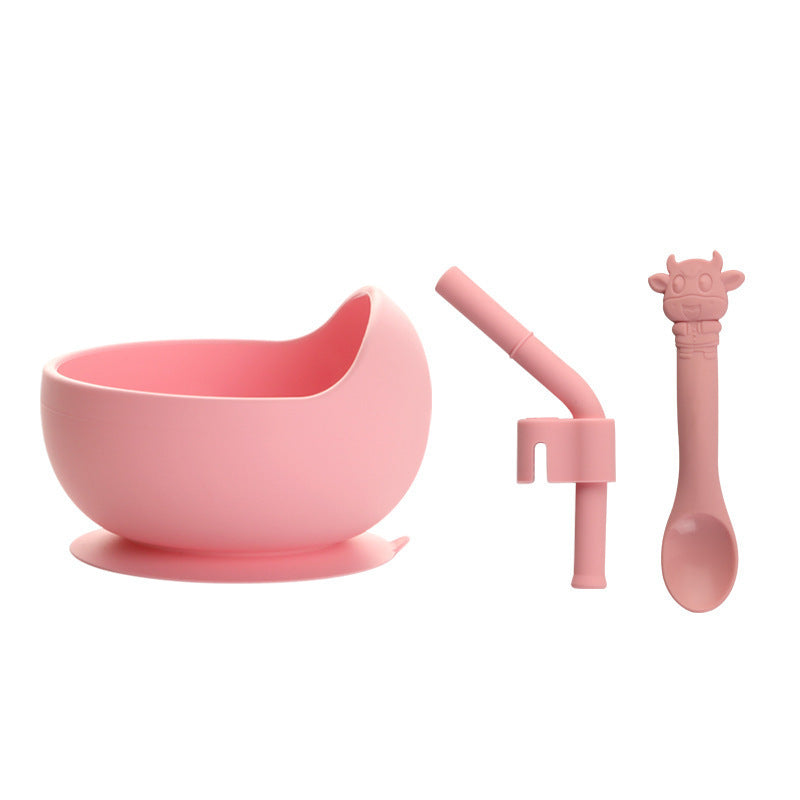 Baby Silicone Bowl Spoon Cover