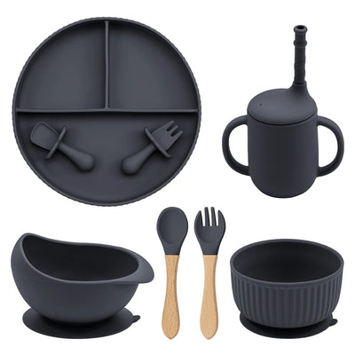 Baby Silicone Cookware Feeding Plate