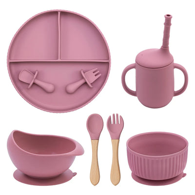 Baby Silicone Cookware Feeding Plate